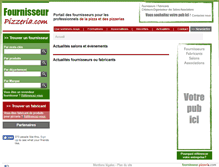 Tablet Screenshot of fournisseur-pizzeria.com
